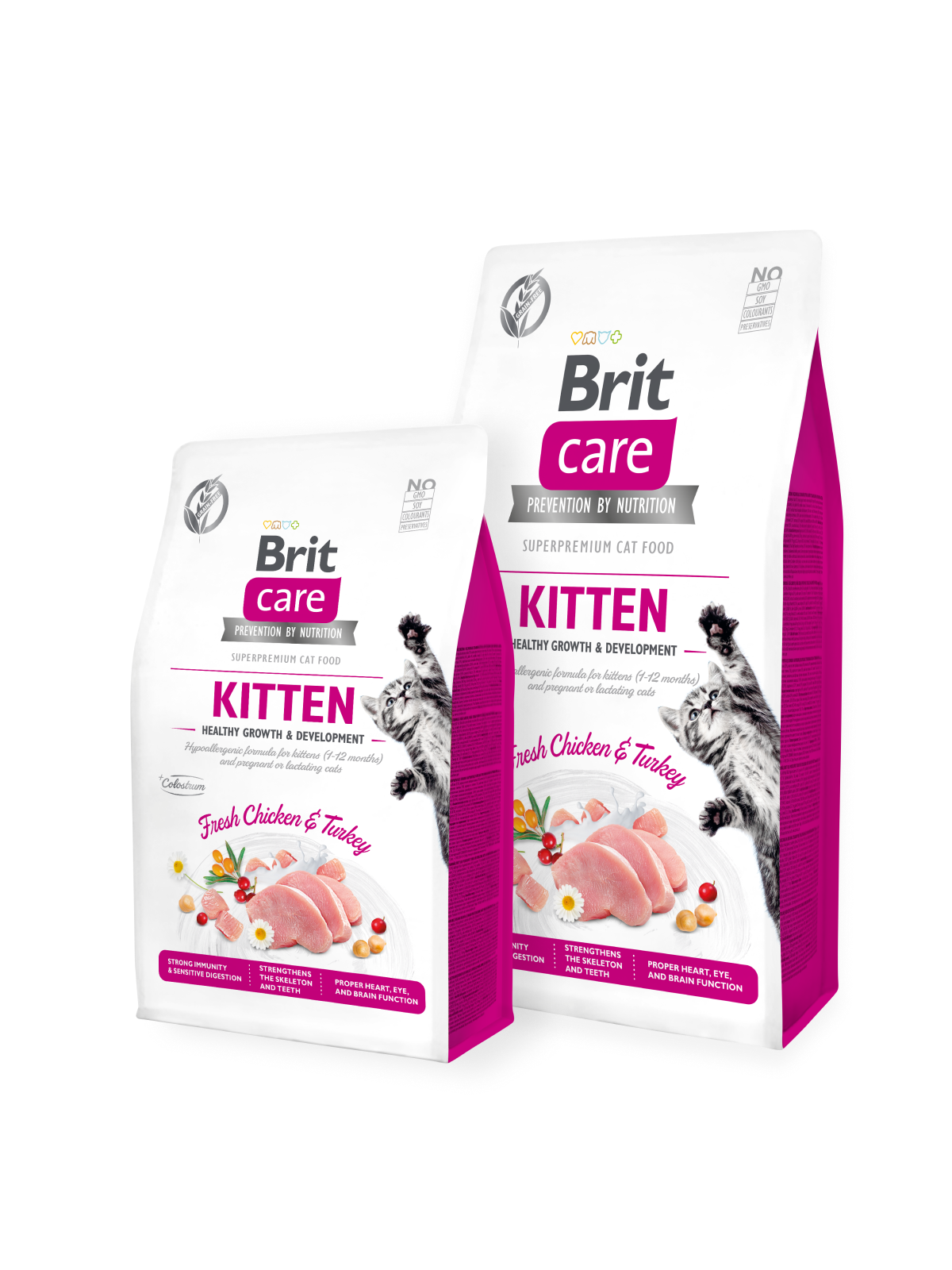 🐾 Brit Care Kitten – Fresh Chicken & Turkey