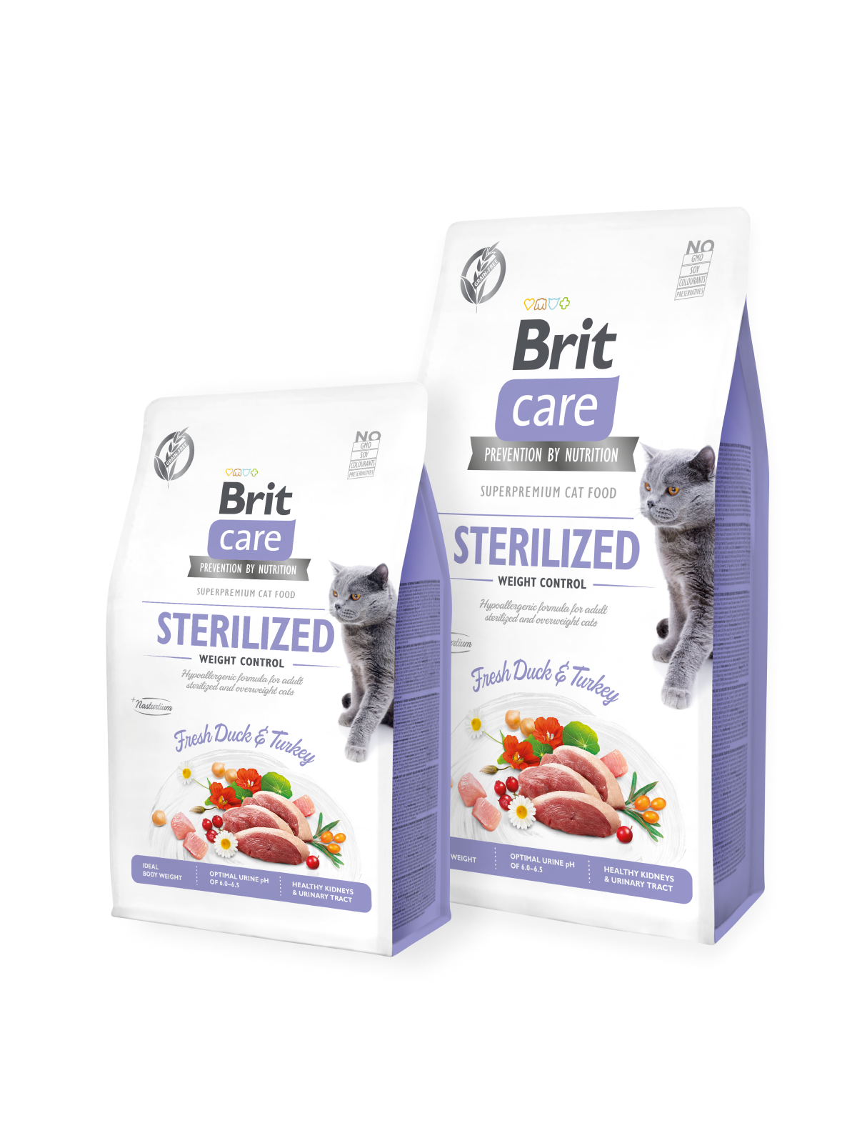 Brit Care Sterilized Weight Control – Fresh Duck & Turkey