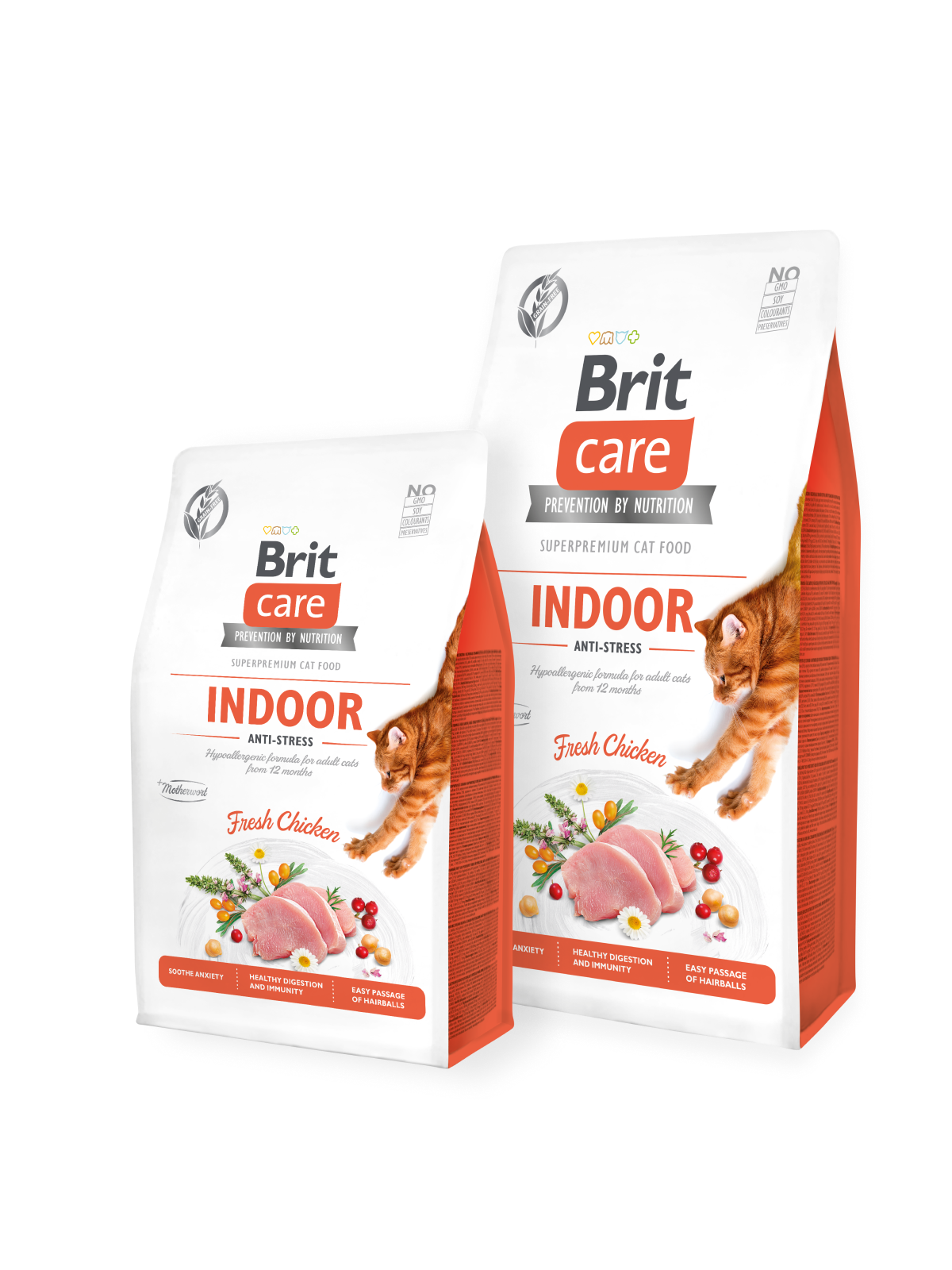 🐱 Brit Care Indoor Anti-Stress – Fresh Chicken